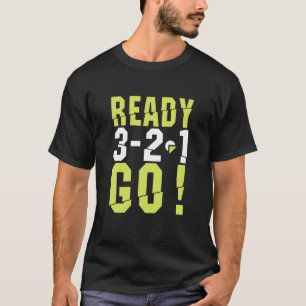 Funny ready go start für Runner Running Co T-Shirt