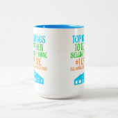 Funny Real Anwesen Agent Broker Geschenk Realtor Zweifarbige Tasse (Mittel)