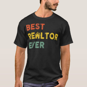 Funny Real Anwesen Agent Geschenk Bestes Restauran T-Shirt