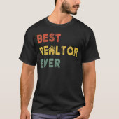 Funny Real Anwesen Agent Geschenk Bestes Restauran T-Shirt (Vorderseite)
