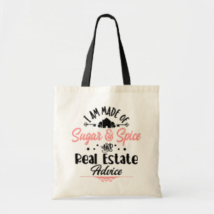 Funny Real Anwesen Agent Geschenk House Broker Rea Tragetasche