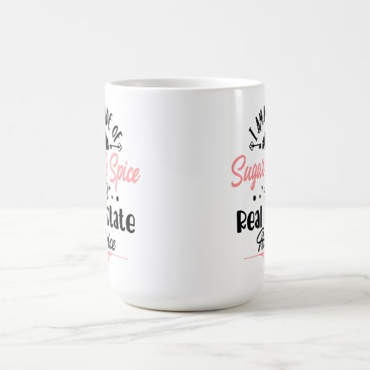 Funny Real Anwesen Agent Geschenk Zuhause Broker R Kaffeetasse (Mittel)