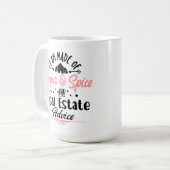 Funny Real Anwesen Agent Geschenk Zuhause Broker R Kaffeetasse (Vorderseite Links)