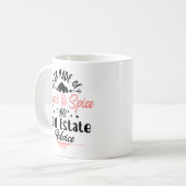 Funny Real Anwesen Agent Geschenk Zuhause Broker R Kaffeetasse (Vorderseite Links)