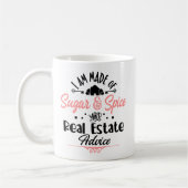 Funny Real Anwesen Agent Geschenk Zuhause Broker R Kaffeetasse (Links)