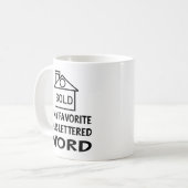 Funny Real Anwesen Agent House Broker Realtor Gesc Kaffeetasse (Vorderseite Links)