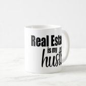 Funny Real Anwesen Agent House Broker Realtor Gesc Kaffeetasse (VorderseiteRechts)