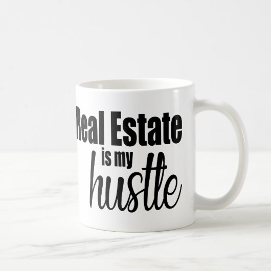 Funny Real Anwesen Agent House Broker Realtor Gesc Kaffeetasse (Rechts)