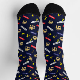 Funny Real Anwesen Agent Novelty Socken