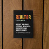 Funny Real Anwesen Broker Realtor Postkarte
