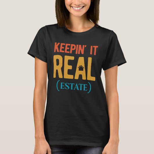 Funny Real Anwesen T-Shirt (Vorderseite)