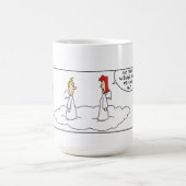 Funny Real Eternal Question Kaffeetasse (Mittel)