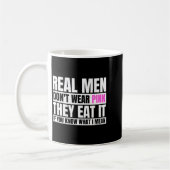 Funny Real Men Don't Wear Nk - If You Know What I  Kaffeetasse (Links)