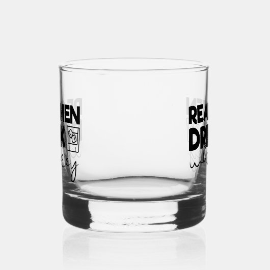 Funny real men Drink Whisky Whiskyglas (Links)