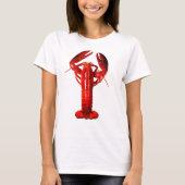 Funny realistic lobster T-Shirt (Vorderseite)