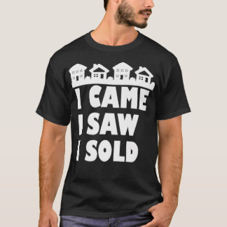 Funny Realtor Geschenk Real Anwesen Agent Werbung T-Shirt