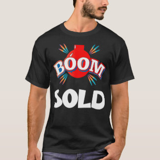 Funny Realtor Real Anwesen Agent Haus Sold New Hoc T-Shirt