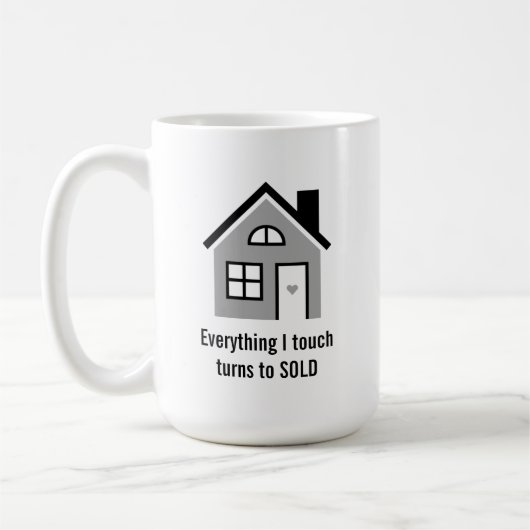 Funny Realtor / Real Anwesen Agent Kaffeetasse (Links)