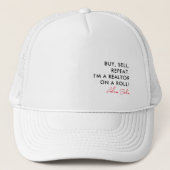 Funny Realtor Real Anwesen Agent kaufen Verkaufsse Truckerkappe (Vorderseite)