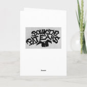 Funny Reap Was Sie sehen Grim Sensenmann Gruß Karte (Rückseite)