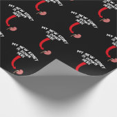 Funny Recipient Niere Transplantat Geschenkpapier (Ecke)