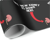 Funny Recipient Niere Transplantat Geschenkpapier (Rolleneckpunkt)