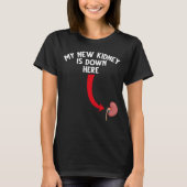 Funny Recipient Niere Transplantat T-Shirt (Vorderseite)