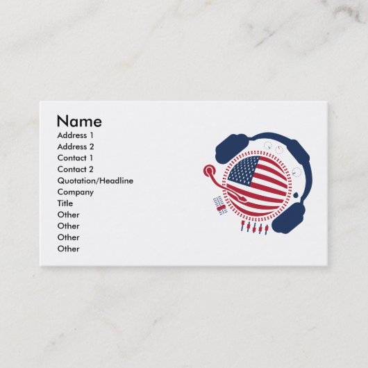 Funny_Record Visitenkarte (Vorderseite)