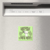 Funny Recycle Magnet (In Situ (Geschirrspüler))