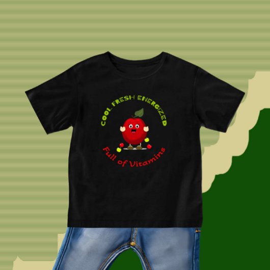 Funny Red Apfel Baby T-shirt