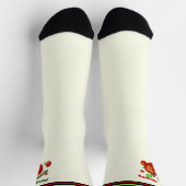 Funny Red Äpfel Socken (Oben)