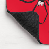 Funny Red Back Spider Persönlicher Name Mousepad (Ecke)