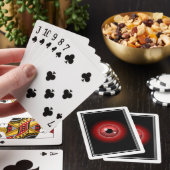 Funny Red Black Evil Devil Eye Magic Art Spielkarten (In Situ)