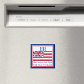 Funny Red Blue Make America Royal wieder Vector Ar Magnet (In Situ (Geschirrspüler))