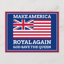 Funny Red Blue Make America Royal wieder Vector Ar