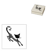 Funny Red Cat Gummistempel (Stempel)