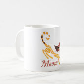 Funny Red Cat Kaffeetasse (Vorderseite Links)