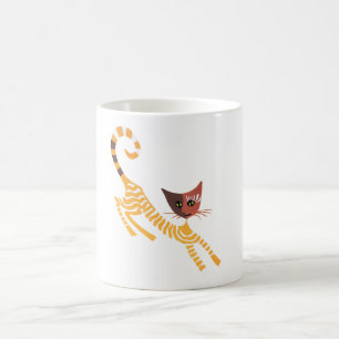 Funny Red Cat Kaffeetasse
