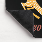Funny Red Cat Mousepad (Ecke)