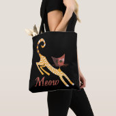 Funny Red Cat Tasche (Von Nahem)