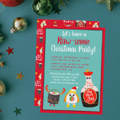 Funny Red Kawaii Sushi Festliches Weihnachtsfest P Einladung