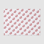 Funny Red Lips  Seidenpapier (Vorderseite)