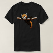 Funny Red Panda T-Shirt (Design vorne)