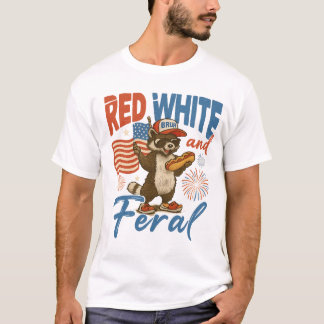 funny red white and bruh shirt