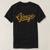 Funny Redhead Ginger Gifts Irish Redheads Ginge T-Shirt (Design vorne)