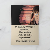 Funny Redneck Cartoon Geburtstag Karte (Innenseite)