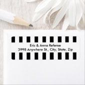 Funny Referent Schwarz-Weiß-Muster-Adresse (Insitu)