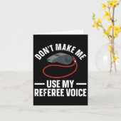 Funny Referenzen Kunst für Männer Frauen Sport Ref Karte (Gelbe Blume)