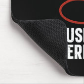 Funny Referenzen Kunst für Männer Frauen Sport Ref Mousepad (Ecke)