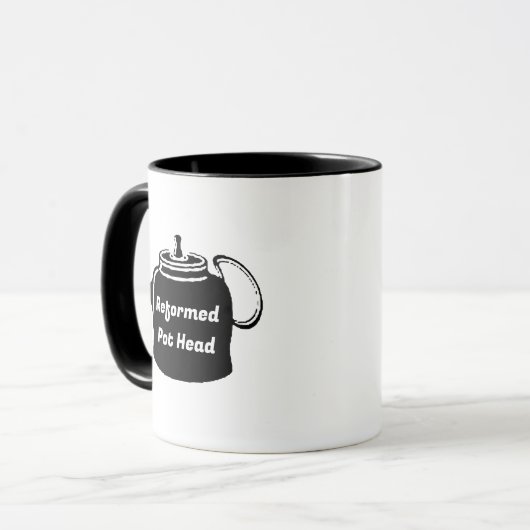 Funny reformierte Pot Head Tasse, Tee und Kaffee L Tasse (Vorderseite Links)